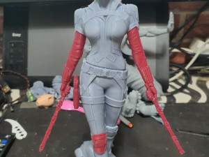 black widow 2021 - figure printable 3D Print Model