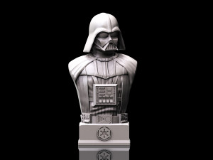 darth vader - printable bust 3D Print Model