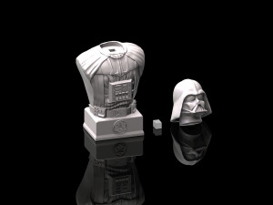 darth vader - printable bust 3D 프린트 모델