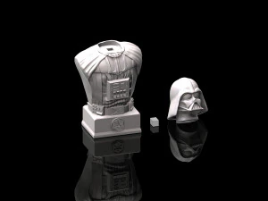 darth vader - printable bust 3D Print Model