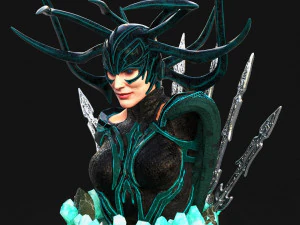 hela ust - from thor - figure printable 3D Print Model