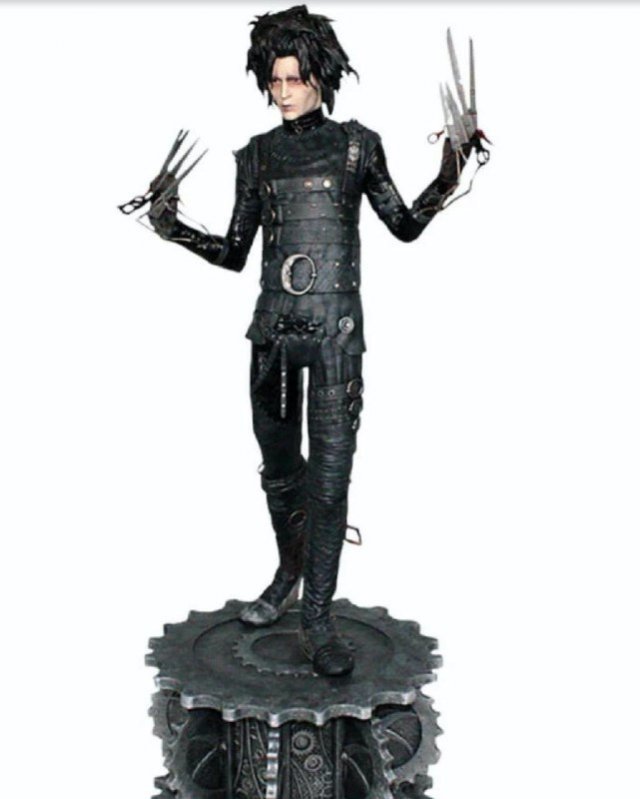 edward scissorhands - figure printable 3D Принт Модель .c4d .max .obj .3ds .fbx .stl .blend 