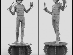 edward scissorhands - figure printable 3D Принт Модель