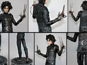 edward scissorhands - figure printable 3D Принт Модель