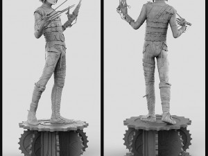 edward scissorhands - figure printable 3D Принт Модель