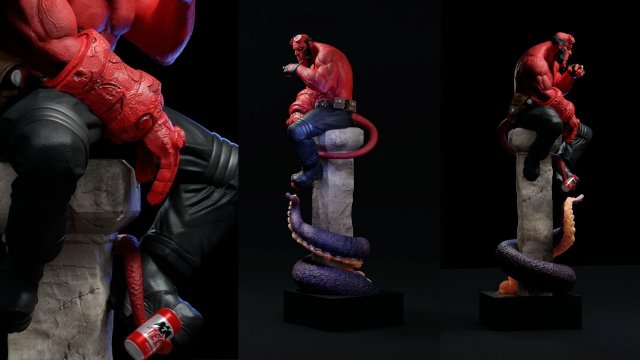 Hellboy figure store