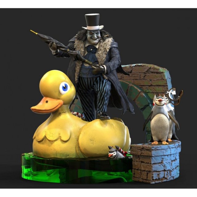 the penguin - batman returns 1992 printable 3D Принт Модель .c4d .max .obj .3ds .fbx .stl .blend 