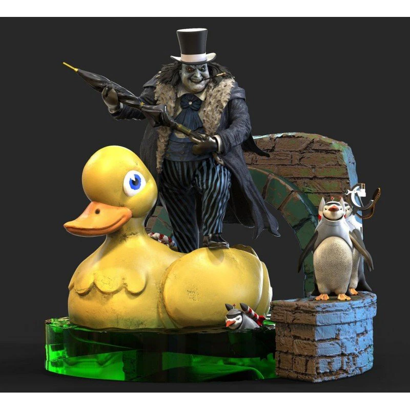 the penguin - batman returns 1992 printable 3D Print Model .c4d .max .obj .3ds .fbx .stl .blend