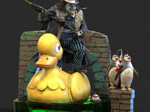 the penguin - batman returns 1992 printable 3D Принт Модель