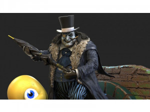 the penguin - batman returns 1992 printable 3D Принт Модель