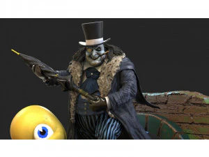 the penguin - batman returns 1992 printable 3D Print Model