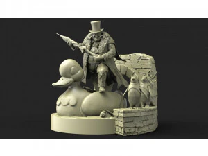 the penguin - batman returns 1992 printable 3D Print Model