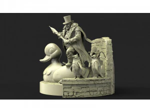 the penguin - batman returns 1992 printable 3D Print Model