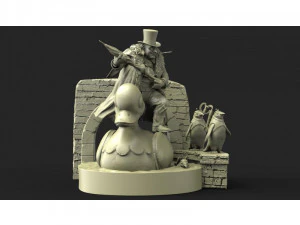 the penguin - batman returns 1992 printable 3D Print Model
