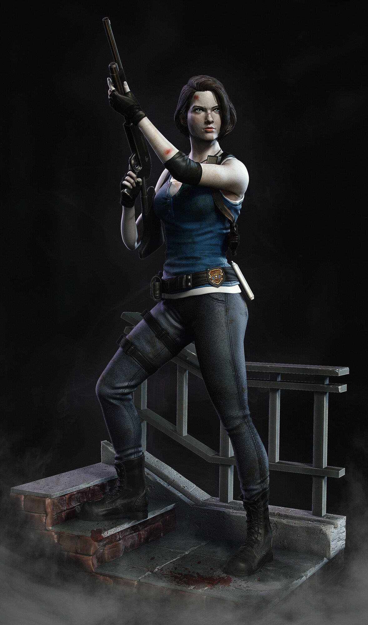 PC / Computer - Resident Evil 5 - Jill Valentine - The Models Resource