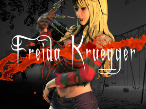freida kruegger - printable figure 3D-printmodel