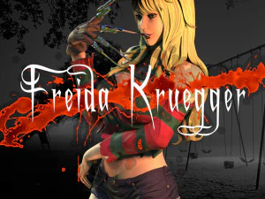 Freida Kruegger - figura para impress&atilde;o Modelo de Impressão 3D