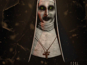 a freira - valak - figura para imprimir Modelo de Impressão 3D