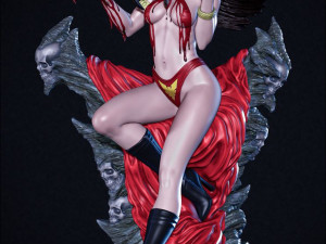 vampirella - printable diorama Modello di stampa 3D