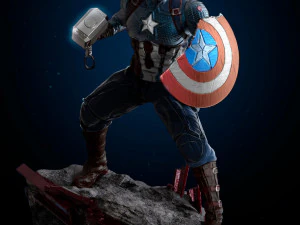 美国队长终局之战 - 可打印人物图 3D 打印模型