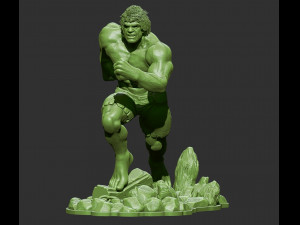 Hulk Lou Ferrigno Version 3D Printable 3D 프린트 모델