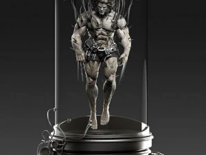 Wolverine Weapon-X на трубці - 3D-друк 3D Принт Модель