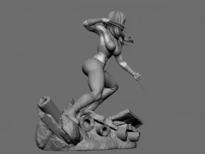 X-23 3D Print Model 3D Print Model