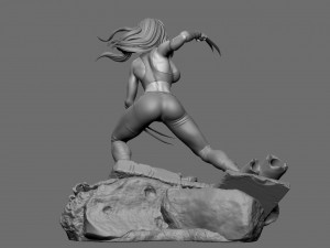 X-23 3D Print Model 3D Print Model