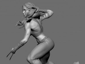 X-23 3D Print Model 3D Print Model