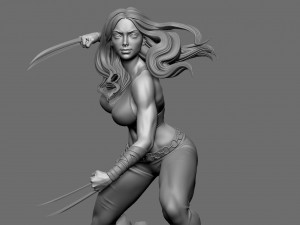 X-23 3D Print Model 3D Print Model