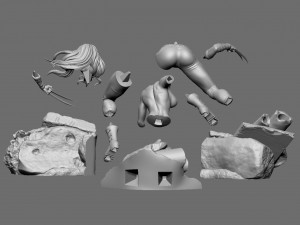 X-23 3D Print Model 3D Print Model