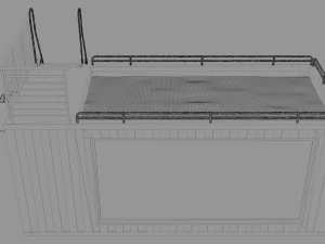 container swimming pool 3D Model