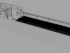 container swimming pool 3D Model