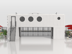 container portable scene 3D 模型