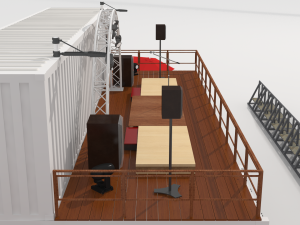 container portable scene 3D 模型