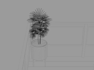 container beach lifeguard stand 3D Model