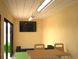 3 shipping container houses 3D 모델