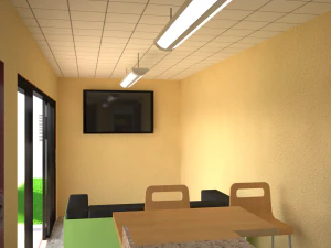 3 shipping container houses 3D Model