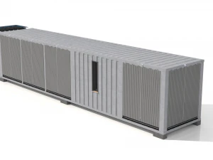 container glass house 3D Model