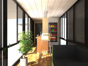container glass house 3D Model