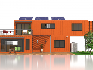 container villa Model 3D