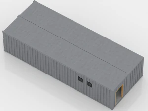 container changing room 3D Model