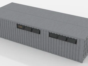 container changing room 3D Model