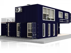 container office building 3D Model