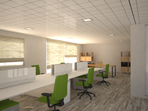 container office building 3D Model