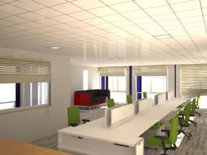 container office building 3D Model