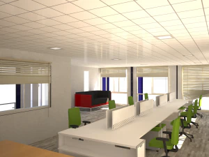 container office building 3D Model