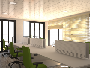 container office building Modello 3D