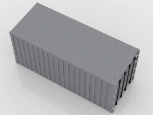 container public wc 3D Model