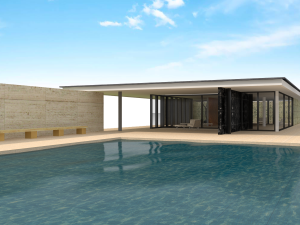 barcelona pavilion Modello 3D